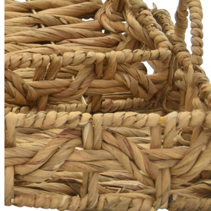 Caliente nuevo artículo agua Jacinto comida comedor bandejas decoración fruta velas bandejas tejido sostenible seguro cocina bandeja organizador - Product Image 2