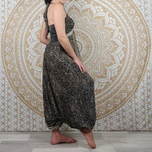 Women's Vintage Floor-Length A-Line 100% Cotton Breathable Summer Beach Dress - Product Image 3