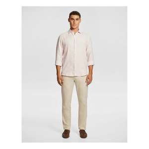 เสื้อเชิ้ตผู้ชายสไตล์โมเดิร์นคลาสสิก ออกแบบมาเพื่อการสวมใส่ในชีวิตประจำวัน เหมาะสำหรับการประชุมในออฟฟิศ การออกงานแบบสบายๆ และการแต่งกายในไลฟ์สไตล์ที่ดูดี - Product Image 4