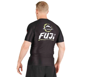 Hommes Rash Guard Anti-UV UPF50 Chemise de compression respirante à manches courtes et à séchage rapide pour la plongée MMA et Jiu Jitsu - Product Image 3