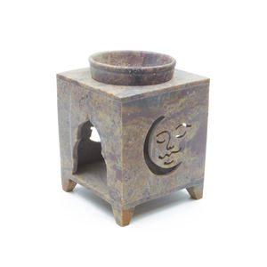 Exquisite Handcrafted Natural Soapstone Aroma <b>Oil</b> <b>Diffuser</b> Engraved Burner Customizable Packaging for Aromatherapy Home Decor - Product Image 5