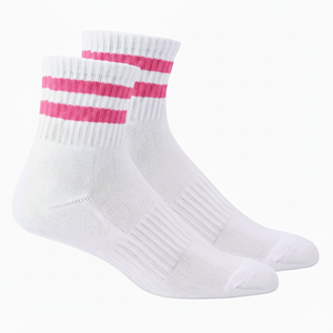 Personalizable medio Terry Casual 100% algodón tenis cuarto calcetines para hombres verano antideslizante deporte tobillo con logotipo OEM - Product Image 3