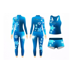 Uniforme Personalizado de Animadoras, Ropa de Práctica para Equipos, Conjuntos de Práctica, Pantalones Cortos de Gimnasia, Ropa de Práctica de Animadoras - Product Image 3