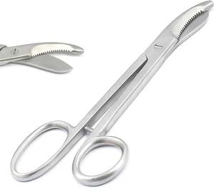 BRUNS Ciseaux allemands en acier inoxydable à usage intensif de 24cm Outil de coupe de bandage manuel par Zarnab - Product Image 1