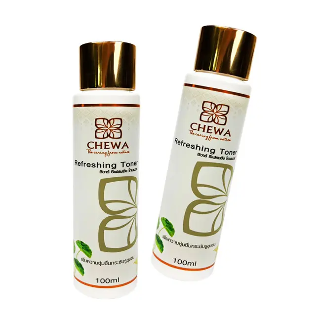 Prodotto di buona qualità da Thailand Chewa Toner rinfrescante dimensione 100 ML cura del viso bellezza a base di ingrediente naturale