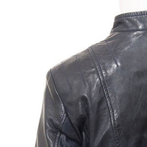 Chaqueta de Cuero para Mujer, Diseño Nuevo, Única, Genuina, de Venta Caliente, Transpirable, Teñida Lisa, al por Mayor, Nueva Moda - Product Image 6