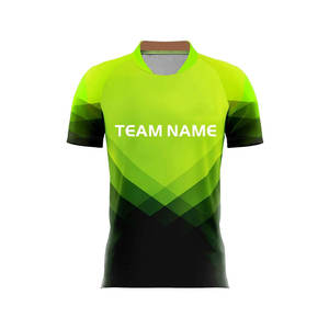 Ensemble de maillots de football unisexe de haute qualité, uniformes de football en polyester de couleur personnalisée avec impression du nom, respirant et élégant - Product Image 2