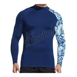 Personalizado de manga corta MMA Rush Guard Bjj transpirable sublimación impresa Rash Guard para hombres OEM Rash Guard con técnicas lavadas - Product Image 3