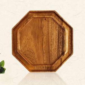 Plateau de service en bois au design haut de gamme antique personnalisé Bord en métal écologique pour la maison Hôtel Design antique haut de gamme - Product Image 2