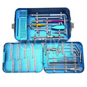 Juego ortopédico profesional con portaagujas para procedimientos quirúrgicos óseos y articulares Juego de cirugía ortopédica - Product Image 3