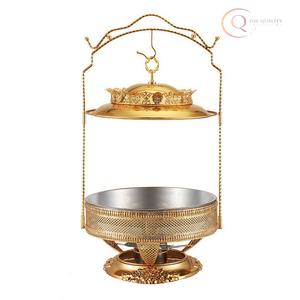 Plat à chafing élégant et classique en acier inoxydable pour la présentation d'aliments chauds |   Écologique et durable pour les buffets de mariage et de fête - Product Image 4