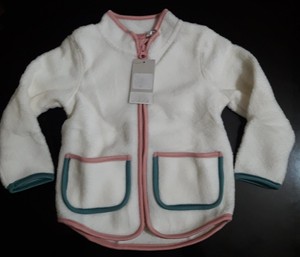 Nueva Llegada, Precio Bajo, Chaqueta Varsity de Invierno para Niños, Cuello Alto, Doble Cremallera, Transpirable, Tejido Ecológico Teñido, Color Sólido - Product Image 5