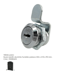 Serratura di Ricambio per Cassetta Postale Palace - Product Image 1