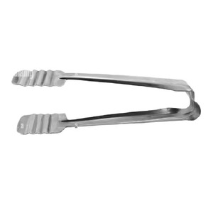 Pince à glace élégante en acier inoxydable poli miroir, outil métallique durable pour la restauration et l'usage domestique - Product Image 5