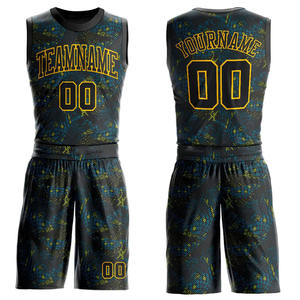 Gran oferta de alta calidad, uniformes de baloncesto de verano, conjuntos de Jersey de poliéster de secado rápido - Product Image 5