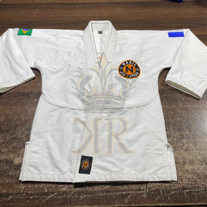 Kimono de Jiu-Jitsu brésilien ROYAL KIMONO, sur mesure, kimono BJJ noir, léger, ripstop, 100% coton, respirant, unisexe, adulte - Product Image 2