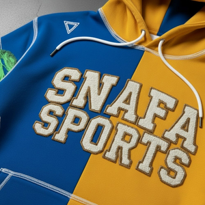 Sweat à capuche en molleton lourd de style streetwear pour homme, sweat à capuche délavé au soleil, sweat à capuche ample pour homme, sweat à capuche délavé à l'acide, broderie - Product Image 3