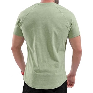 เสื้อยืดผู้ชายขายส่ง น้ำหนักเบา สวมใส่สบาย เนื้อผ้านุ่ม เหมาะสำหรับออกกำลังกายและใส่ที่บ้าน คอกลม แขนสั้น - Product Image 3