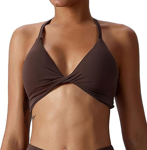 Compre más 2026 Sujetador de Yoga de entrenamiento Bandeau para mujer Sujetador Deportivo Ligero sin costuras Sujetador deportivo de talla grande con patrón impreso - Product Image 5