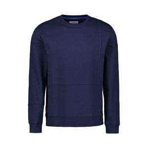 Sudadera de Cuello Redondo 100% Algodón de Alta Calidad al por Mayor para Hombre, Ropa de Invierno de Felpa Sólida, Técnica de Teñido Liso - Product Image 5