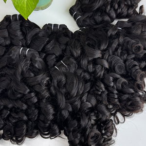 Extensiones de Cabello Humano Rizado y Voluminoso de Camboya, Cabello Virgen Natural, Suministro del Fabricante para Compradores Globales - Product Image 4