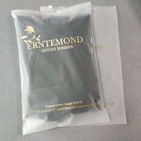 PE/CPE Luxuriöse Wiederverschließbare Kleiderhülle mit Reißverschluss, Individuelles Logo, Mattierte Transparente Poly-Tasche für Bekleidung, Anzüge und Verpackung