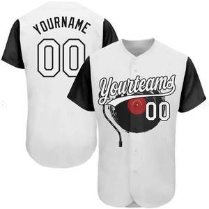 Chemise De Baseball Sublimation Design Personnalisé pour Hommes Femmes Chemise Athlétique Légère et Respirante Équipes De Baseball Camiseta De Beisbol - Product Image 2