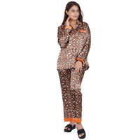 Ensemble de nuit en Satin de soie pour filles et femmes, vêtements de nuit de grande taille pour Couples