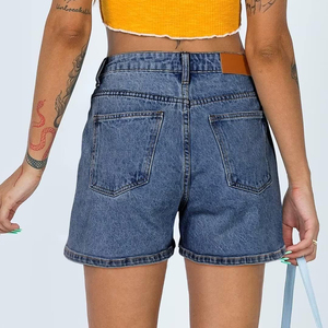 Shorts en jean pour femmes, forte demande, OEM personnalisé, qualité supérieure, fournisseur d'usine professionnel, style haut de gamme 2025 - Product Image 5