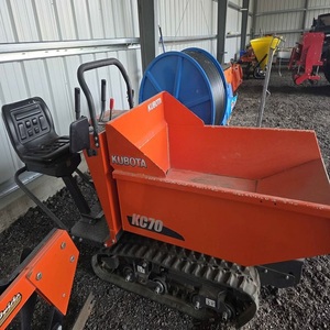 Minidumper de orugas Kubota con motor diésel potente, ideal para la construcción y el transporte agrícola. - Product Image 4
