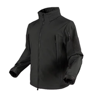 Chaqueta Táctica Ligera Unisex para Hombre, Chaqueta de Camuflaje de Sarga de Poliéster y Algodón Cálida