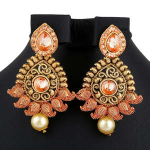 ชุดเครื่องประดับแฟนซีสำหรับผู้หญิง - สีทอง - Product Image 3