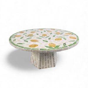 Base para Pastel de Nácar Artesanal para Presentación de Postres de Oriente Medio, Regalo de Ramadán de Vietnam - Product Image 1