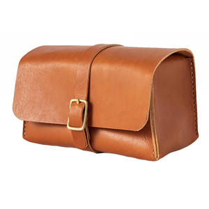 Premium Vintage luxe hommes pour trousse de toilette Double fermeture éclair pliable vanité stockage grand Kit de rasage mode étuis à cosmétiques moyen - Product Image 6