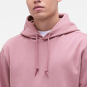 Sudadera con Capucha de Color Sólido para Hombre con Hombros Caídos / Diseño de Alta Calidad con Logotipo Personalizado para Pedidos al por Mayor con Capucha Ajustable - Product Image 2