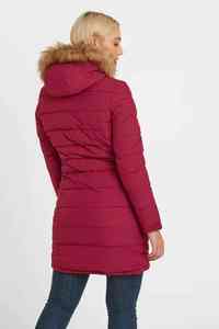 Chaqueta Bomber Acolchada para Mujer, Diseño Personalizado, Impresión Puff, Forro de Lana, Cuello Alto, Impermeable y Transpirable - Product Image 3