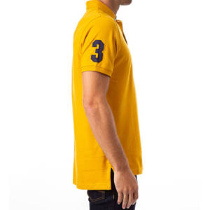 100% algodón para hombre, camisetas de polo, cómodas, de manga corta, de secado rápido, antiarrugas, ligeras, logotipo personalizado, estampado de alta calidad - Product Image 2