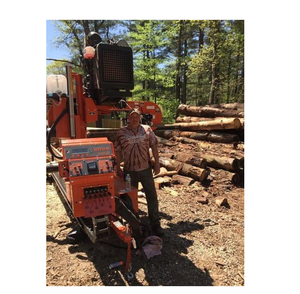 Aserradero portátil Wood-Mizer LT40 potente en venta con manejo hidráulico de troncos, corte de alta precisión y motor duradero - Product Image 4