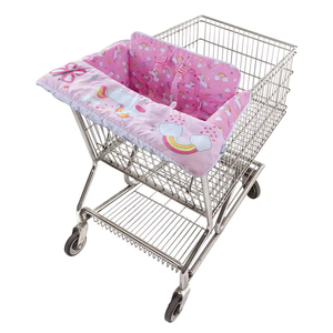 Cubierta de carrito de compras de fabricante, cubierta de <span class=keywords><strong>silla</strong></span> alta para niños pequeños, cubierta de carrito de compras con patrón de cartón de ajuste <span class=keywords><strong>Universal</strong></span> para bebé - Product Image 4