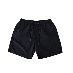 Pantalones cortos deportivos de calidad Logotipo personalizado Tallas grandes High Street Cómodo Cordón Transpirable Lona Sólido 100% Poliéster Anti-Uv - Product Image 1
