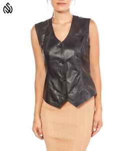 Original <b>Leather</b> Women Vest - Stylish Warm Vest for Urban Winter Vibes | 2025 Fashion Breathable <b>leather</b> Vest - Product Image 1