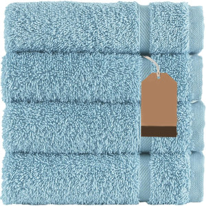 Juego de paños de algodón reutilizables Ultra absorbente 13x13 Toallas DE LIMPIEZA Y MANOS faciales Toalla de algodón Toalla de hotel y gimnasio - Product Image 1