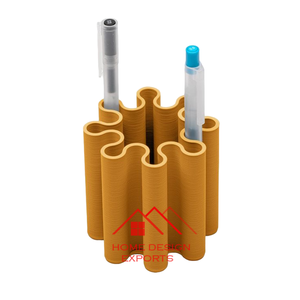 <b>Desk</b> Organizer Cum Pen Holder Finished Rate Metal Black Finished Plating Office Home Metal Mesh Desktop Metal Wire Pen Holder - Product Image 4