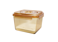 Boîte de conservation alimentaire contemporaine en verre hermétique, sans BPA, avec couvercle verrouillable, pour préparation de repas, réfrigérateur, voyage, Chine