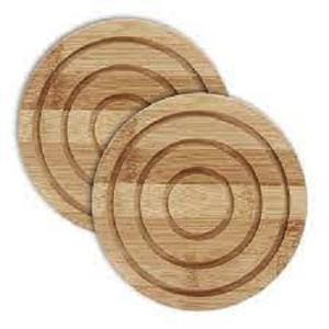 Bamboo coaster Wholesale Bamboo and <b>Wood</b> Insulated <b>Placemats</b> Anti-hot Lunch Table Mat Teacup Mat in Stock - Product Image 4