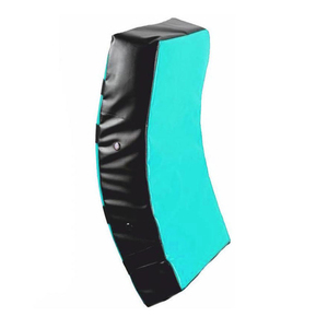 Bouclier de coup de pied en cuir de combat MMA professionnel fournisseur direct d'usine Logo personnalisé imprimé cuir fait bouclier de coup de pied - Product Image 3