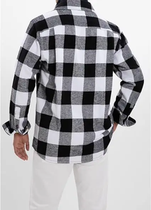 เสื้อเชิ้ตผ้าสักหลาดแขนยาวสำหรับผู้ชายผ้าคอตตอน100% แห้งเร็วระบายอากาศได้ดีออกแบบได้ตามต้องการ - Product Image 5