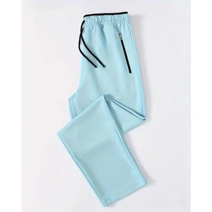 Pantalon de jogging confortable et décontracté pour homme, taille mi-haute, anti-plis, poids moyen, réfléchissant, coupe-vent, logo personnalisé OEM - Product Image 2