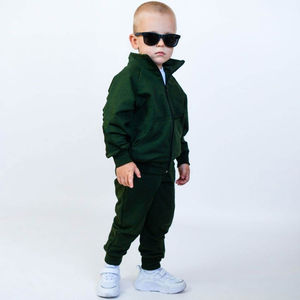 Sweat-shirt et pantalon de survêtement respirant pour streetwear, personnalisable avec impression ou broderie pour garçon, ensemble 2 pièces, survêtement oversize délavé à l'acide - Product Image 4