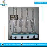 Professional Borosilicate Glass Soxhlet Extraction Kit 220V High Accuracy for Oil Content Testing Industrial Lab Analysis